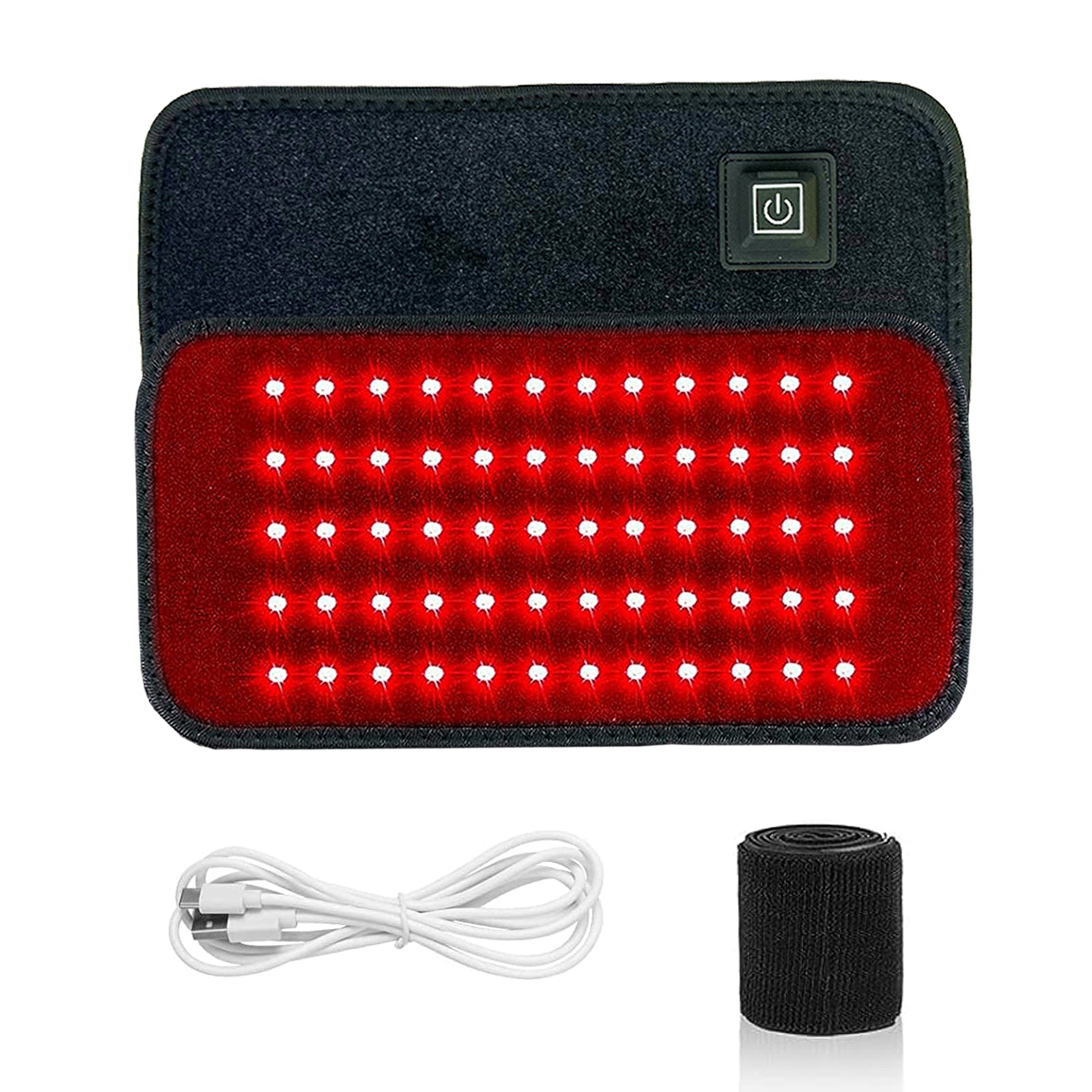 Red  Infrared Light Therapy Waist Heat Pad Full Body LED Belt Back Burn  Fat Wrap Slimming Machine 5