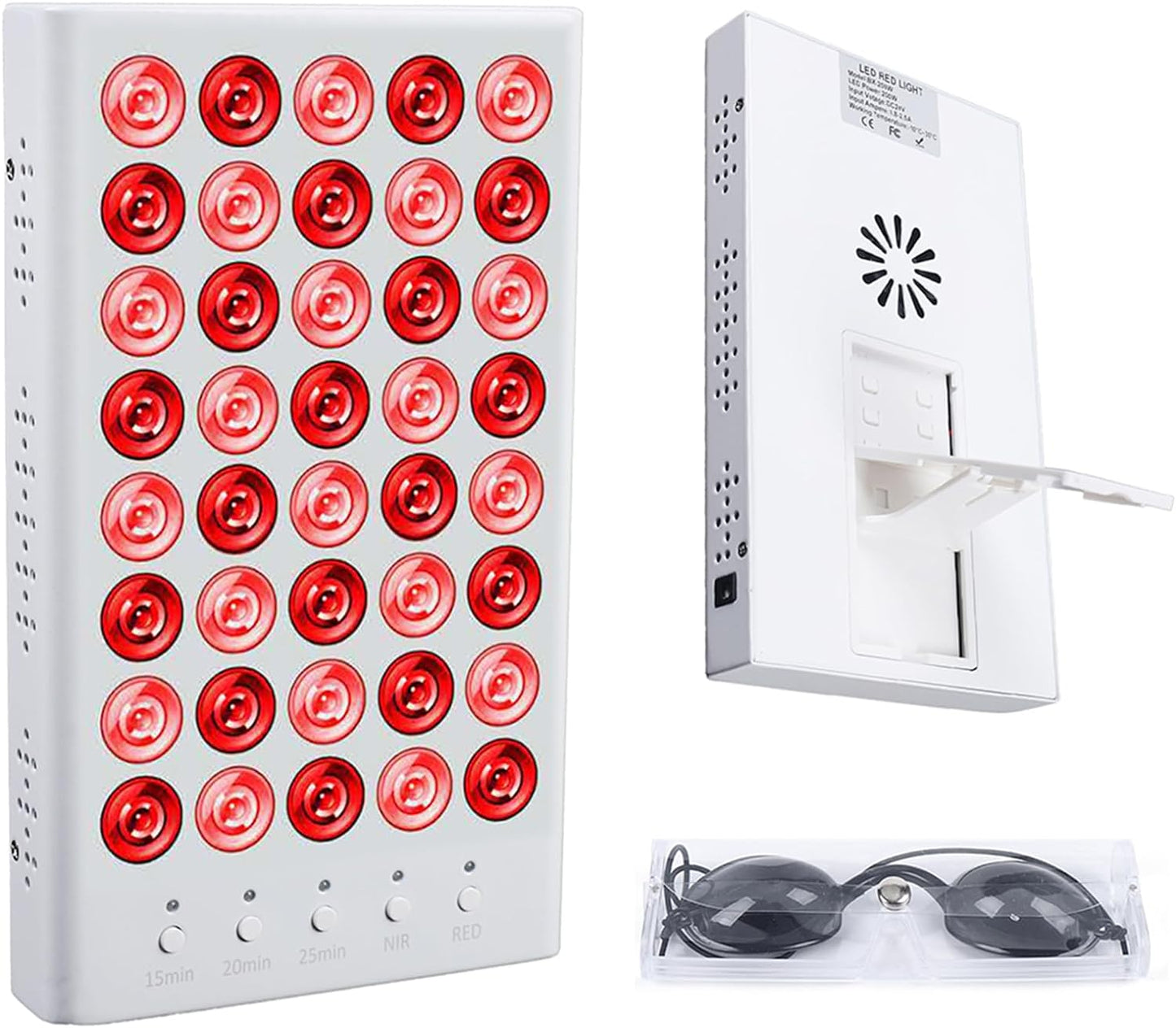 Portable Red Light Therapy Device Panel with Near Infrared Led Light for Therapy Panel for Pain Relief & Skin Health