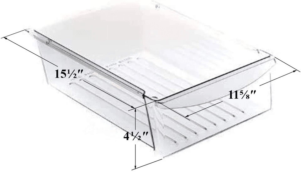 Deli Drawer Compatible With Frigidaire Refrigerator Replacement Crisper Drawer Bin For Frigidaire E 4