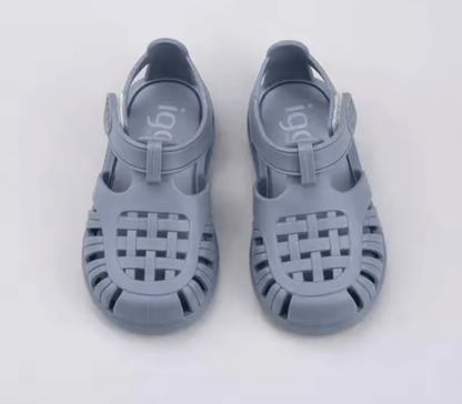 Classic Kids Roman Sandals  Durable SolidColor Casual Beach Shoes For Boys  Girls 6