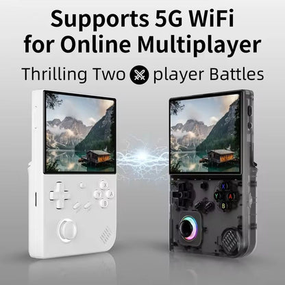 Retro Handheld Gaming Console With Joystick And RGB Lighting 4 Inch Screen 7