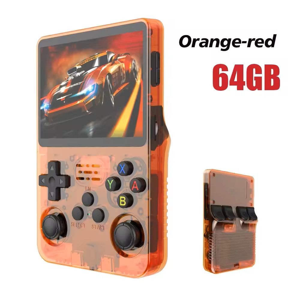 Retro Game Console 35 Inch Screen With 64G Or 128G Storage Linux System Portable Player 11