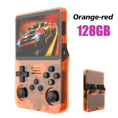 Retro Game Console 35 Inch Screen With 64G Or 128G Storage Linux System Portable Player 13