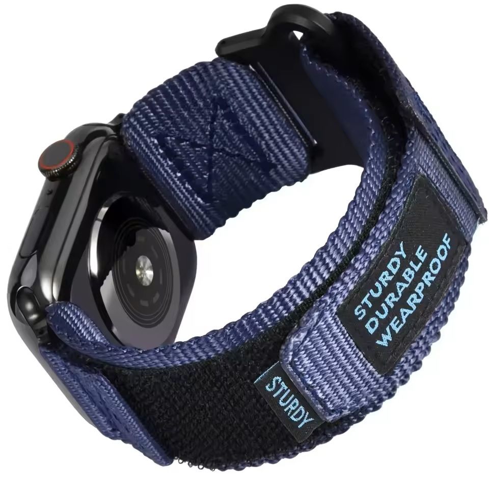 Tactical Nylon Band For Apple Watch Series 9 8 7 6 SE Ultra 49mm To 40mm 6