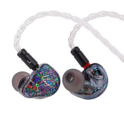 High-End Hybrid IEM Earphones with 10 Drivers and Interchangeable Connectors