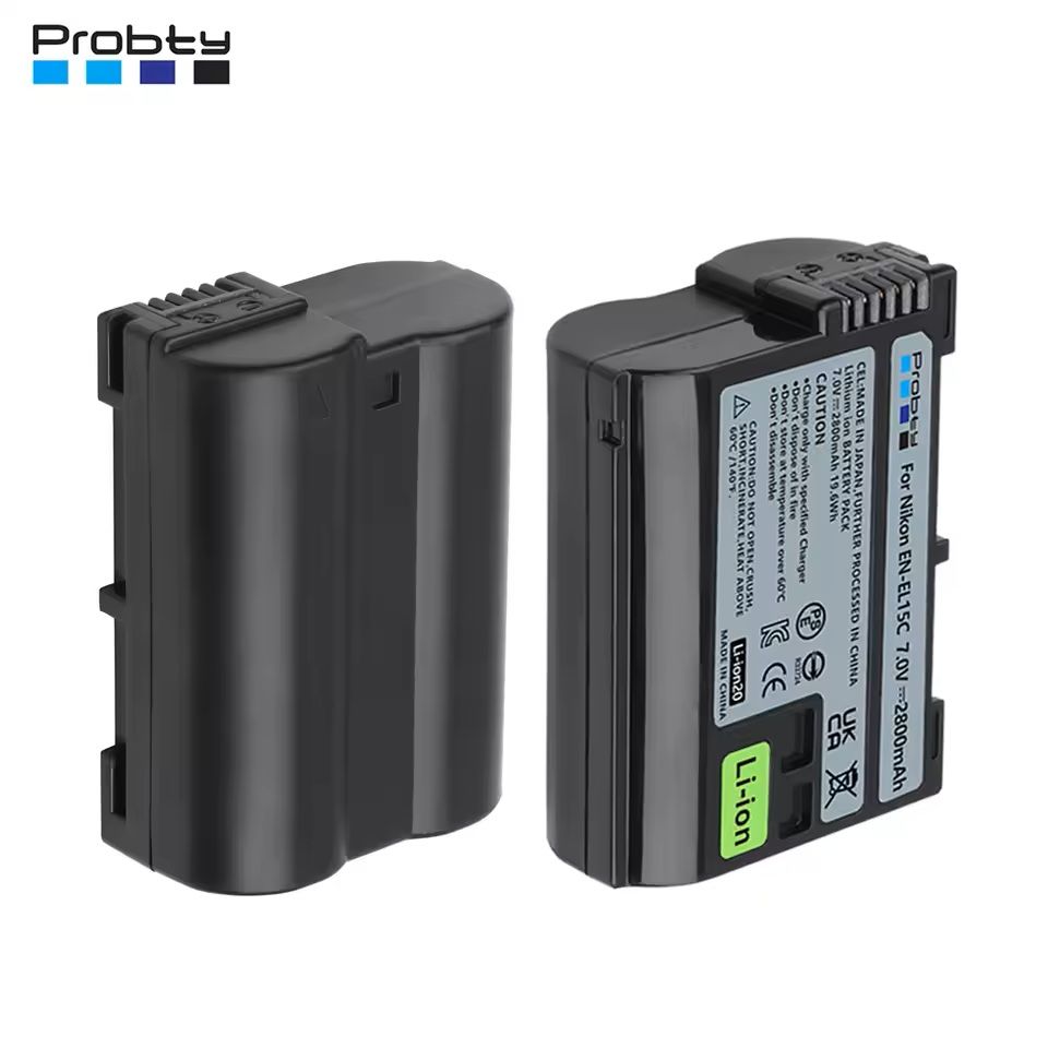 2800mAh Replacement ENEL15 Battery For Nikon Z And D Series Cameras 2