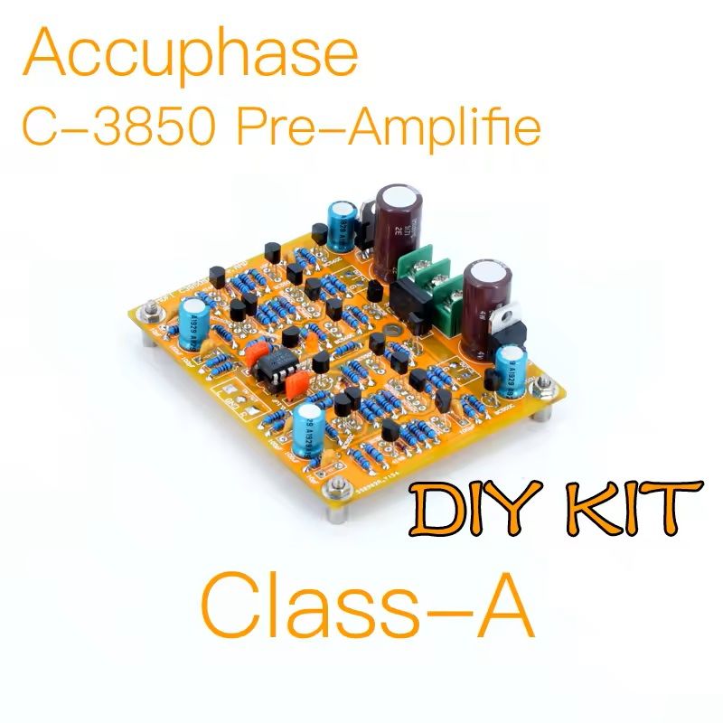 Accuphase C-3850 Preamp DIY Kit and Finished Board for Audio Amplifier Projects