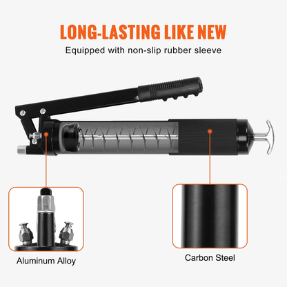 Heavy Duty Manual Grease Gun Lever Action For Vehicles  Industrial Use 2