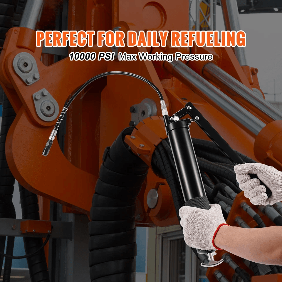 Heavy Duty Manual Grease Gun Lever Action For Vehicles  Industrial Use 1