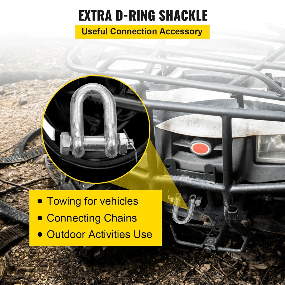 Heavy Duty G80 Tow Chain V Bridle  Grab Hooks For Tow Trucks 5