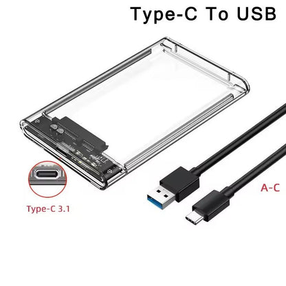 USB 30 And Type C SSD Enclosure For 25 Inch SATA Drives With 5Gbps Transfer Speed 9