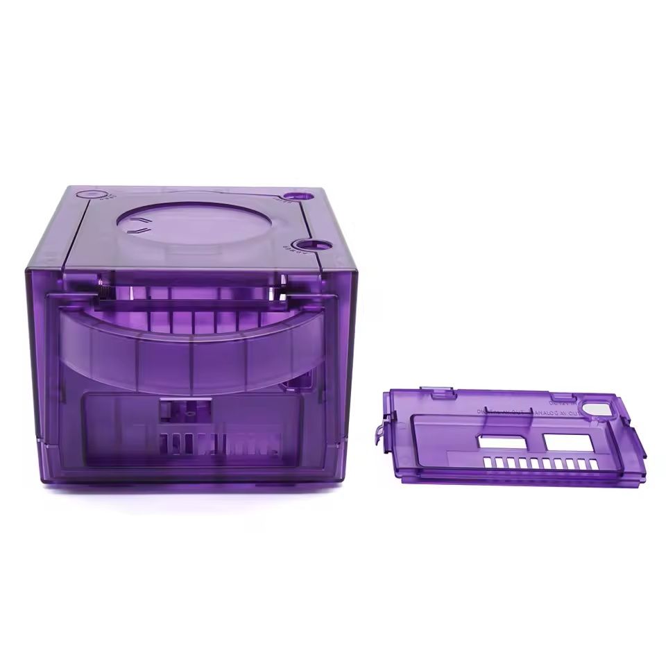 Transparent Replacement Shell For GameCube Console Clear NGC Case Housing Kit 1