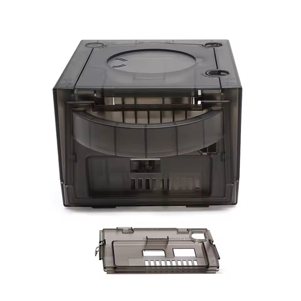 Transparent Replacement Shell For GameCube Console Clear NGC Case Housing Kit 10