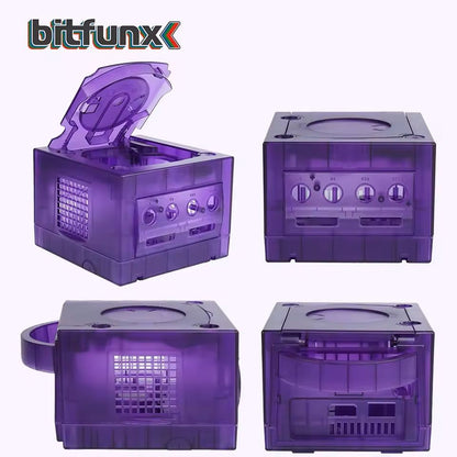 Transparent Replacement Shell For GameCube Console Clear NGC Case Housing Kit 7
