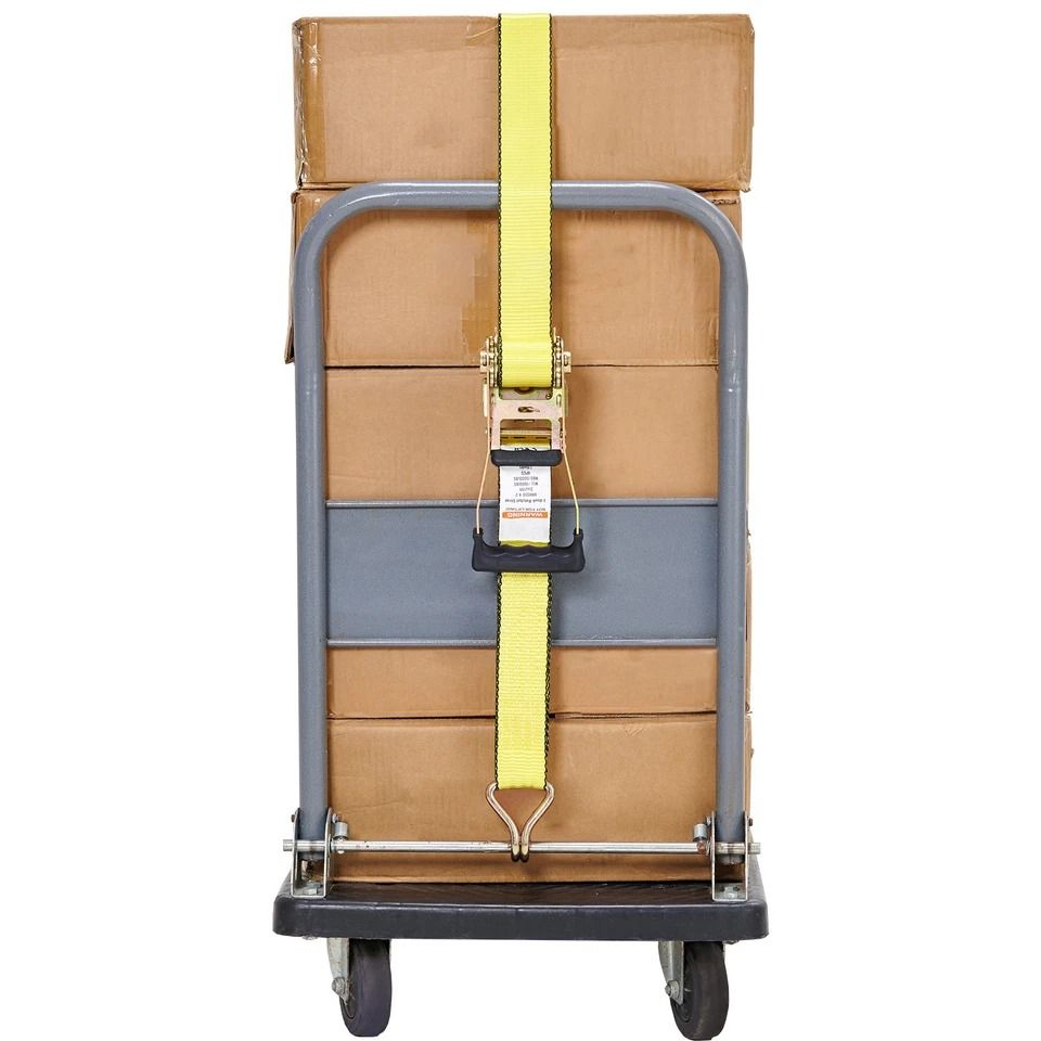 4 Pack Ratchet Tie Down Straps 10000 Lbs Breaking Strength 2 X 27 Heavy Duty Straps With Double J H 7