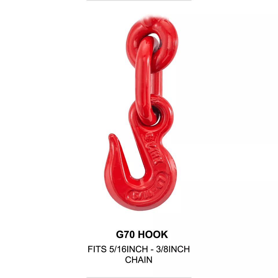 Chain Load Binder Ratchet Heavy Duty Tie Down Hooks 4