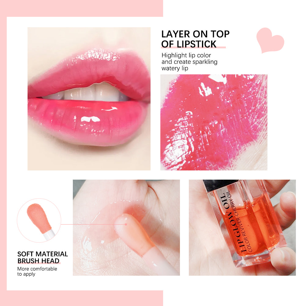 Original Lip Oil Gloss Exfoliating & Plumping Lip Treatment for Smooth Hydrated Lip