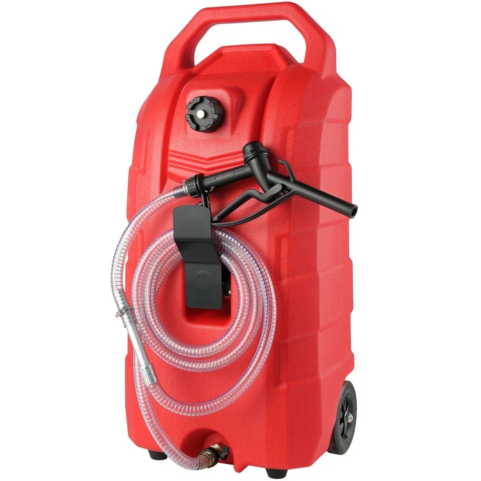 HeavyDuty 16 Gallon Portable Gas Tank Fuel Caddy With Fast 78Lmin Gravity Flow 2