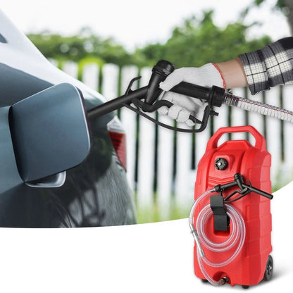 Heavy-Duty 16 Gallon Portable Gas Tank, Fuel Caddy with Fast 7.8L/min Gravity Flow