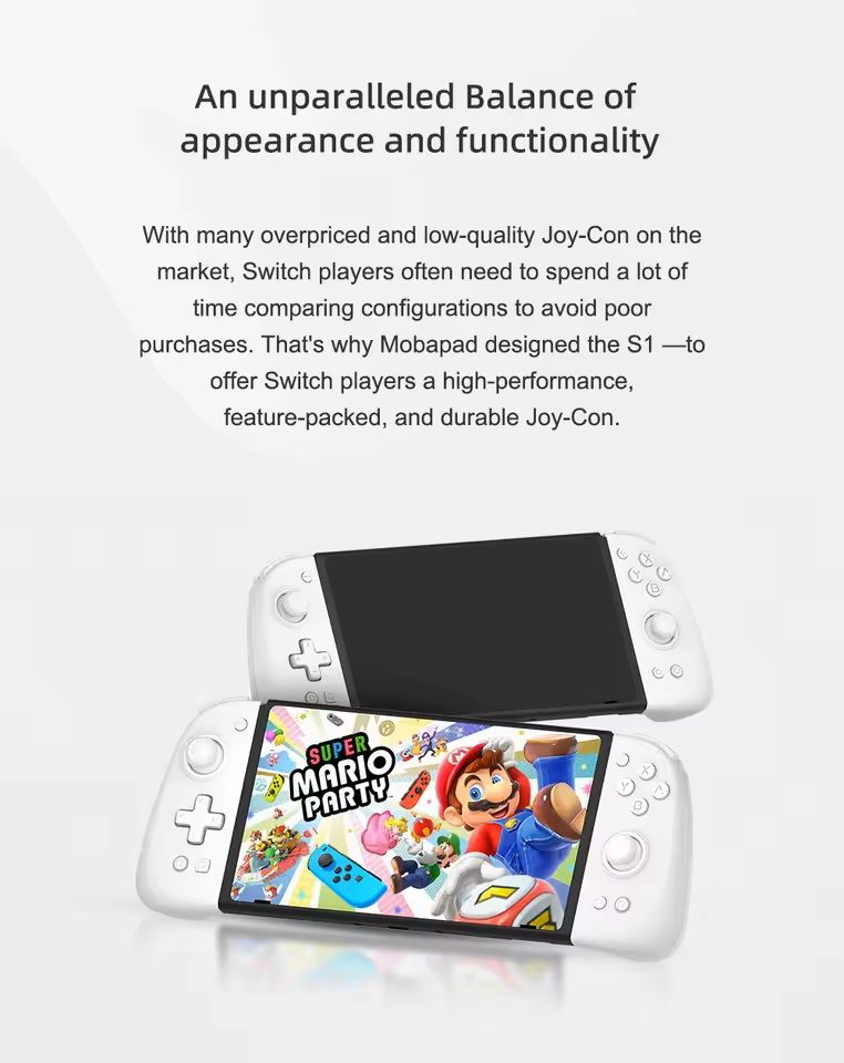 Wireless Game Controller For Nintendo Switch With Hall Joystick 1