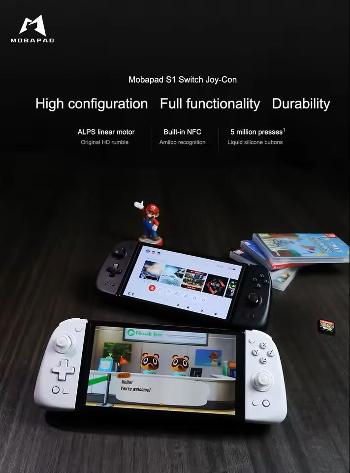 Wireless Game Controller for Nintendo Switch with Hall Joystick