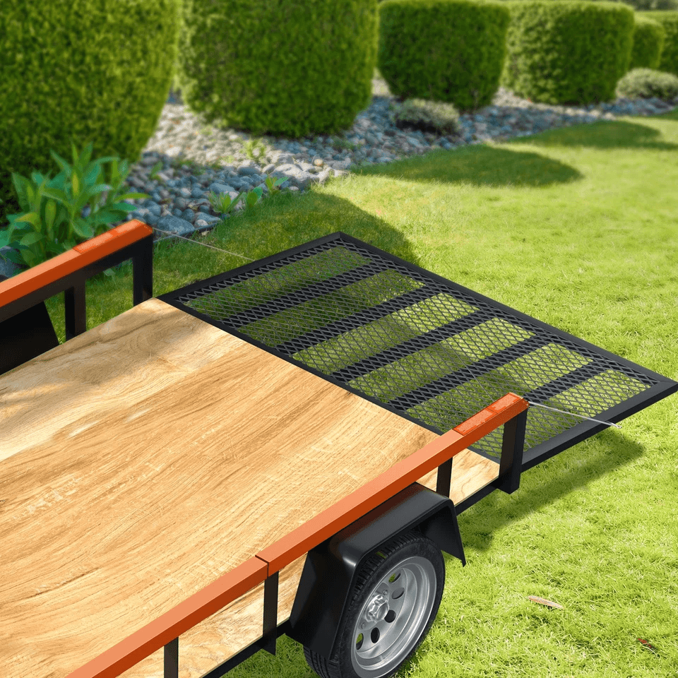 Tailgate Utility Trailer Gate  Ramp Lift Assist System Universal Fit 3