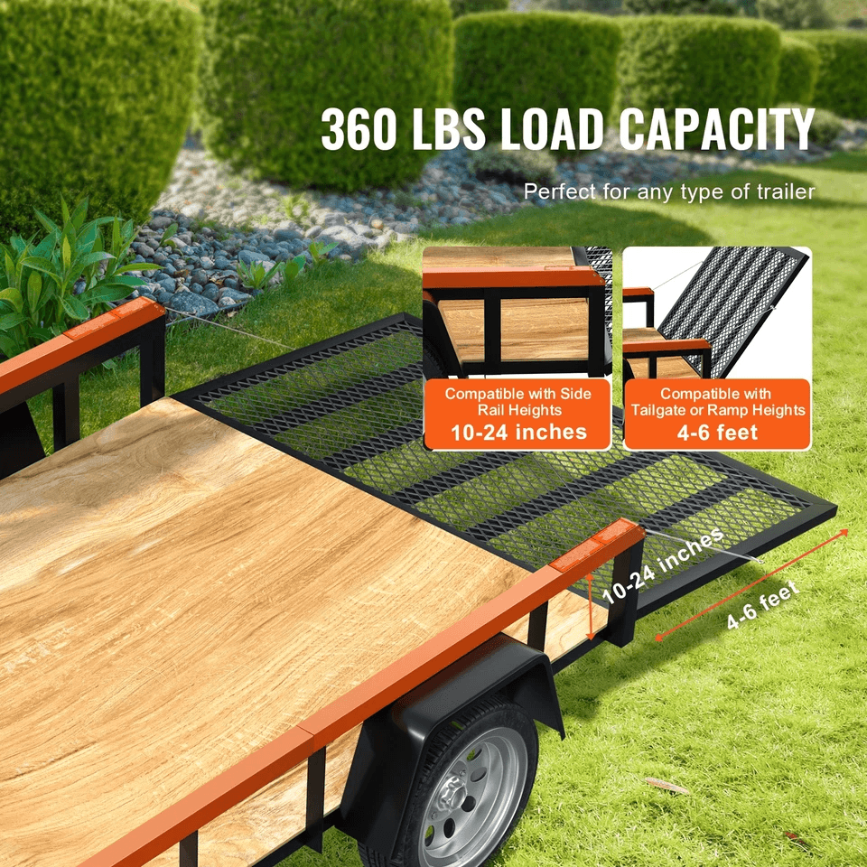 Tailgate Utility Trailer Gate  Ramp Lift Assist System Universal Fit 1