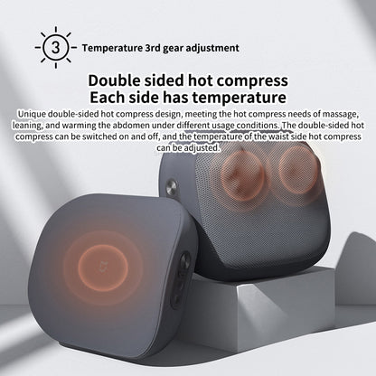 Smart Waist Massager Back Massager With Dual Hot Compress  MultiGear Adjustment Lumbar Support 3