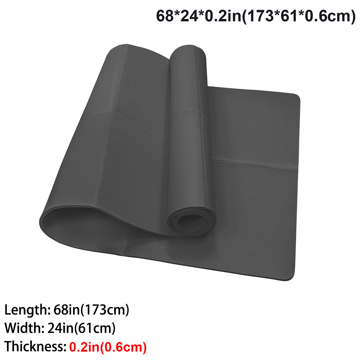 Foldable Yoga Mat EcoFriendly EVA Fitness Exercise Mat For Travel Yoga  Pilates 6