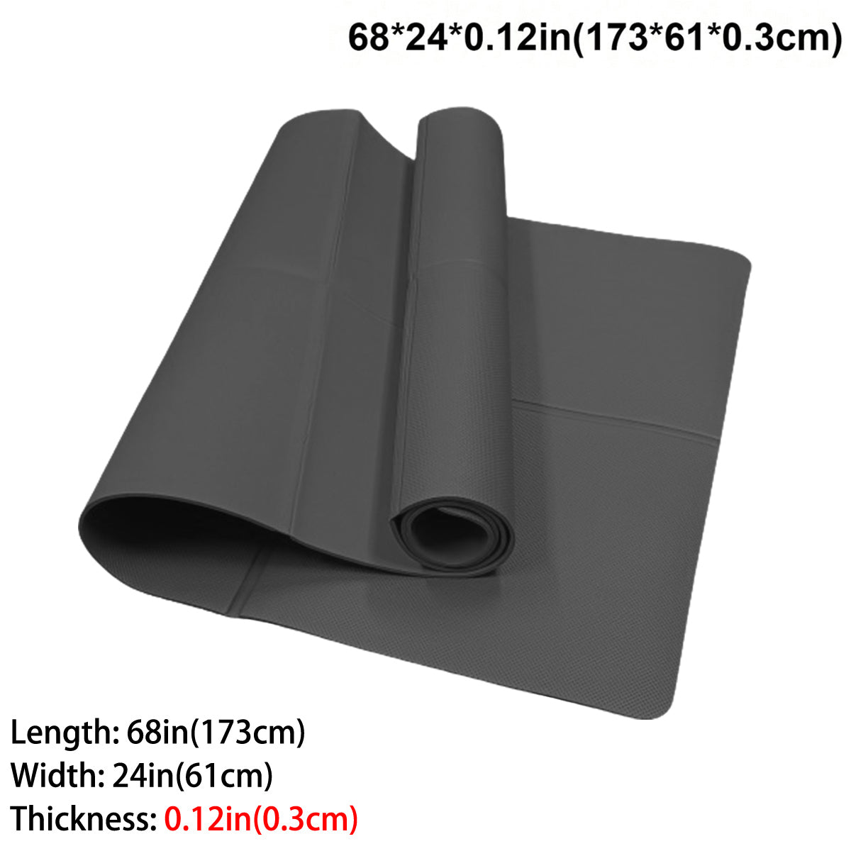 Foldable Yoga Mat EcoFriendly EVA Fitness Exercise Mat For Travel Yoga  Pilates 7