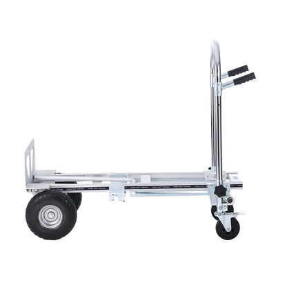 Heavy Duty 4-in-1 Aluminum Hand Truck – 1000 lbs Capacity Folding Dolly Cart for Easy Transport