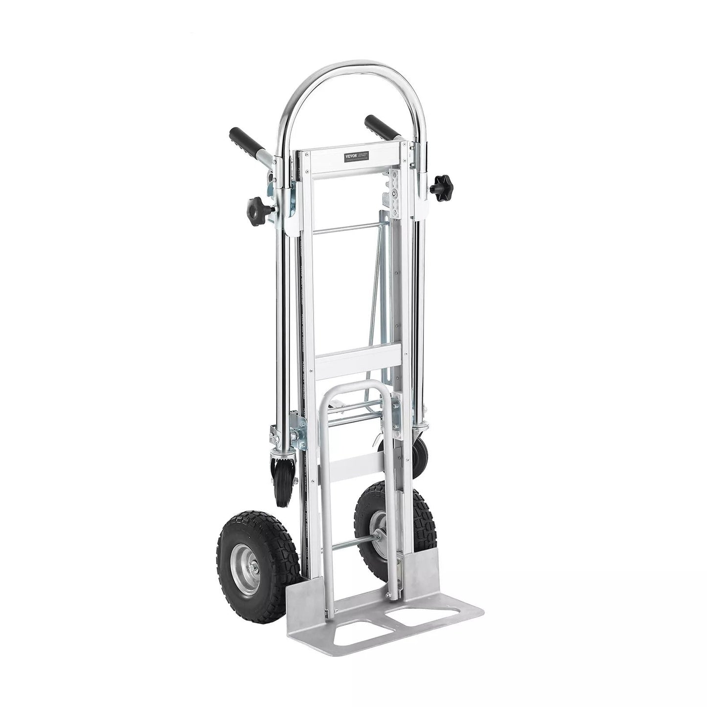 Heavy Duty 4in1 Aluminum Hand Truck  1000 Lbs Capacity Folding Dolly Cart For Easy Transport 7