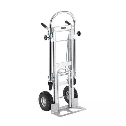 Heavy Duty 4in1 Aluminum Hand Truck  1000 Lbs Capacity Folding Dolly Cart For Easy Transport 7
