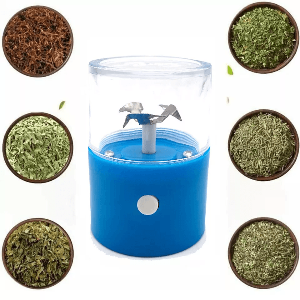 Rechargeable USB Electric Portable Herb Garlic Crusher Auto Grinding Machine For Spices Vegetables  3