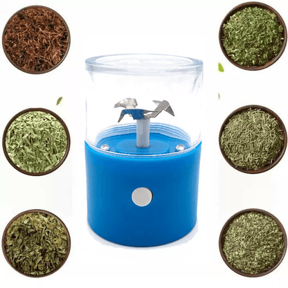 Rechargeable USB Electric Portable Herb Garlic Crusher Auto Grinding Machine For Spices Vegetables  3
