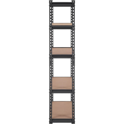 Industrial 5Tier Storage Rack Adjustable Garage Shelving Unit 2000 Lbs Weight Capacity 2