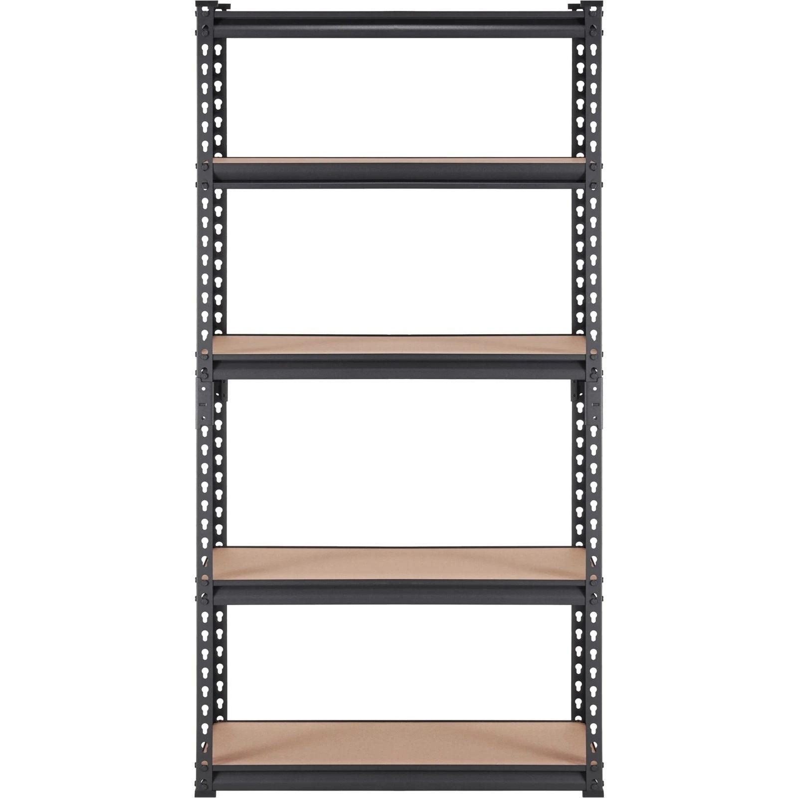 Industrial 5Tier Storage Rack Adjustable Garage Shelving Unit 2000 Lbs Weight Capacity 3