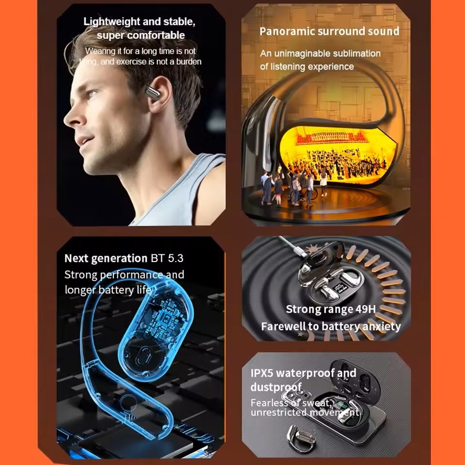 AI Translator Earbuds With RealTime Translation And Noise Cancelling 5