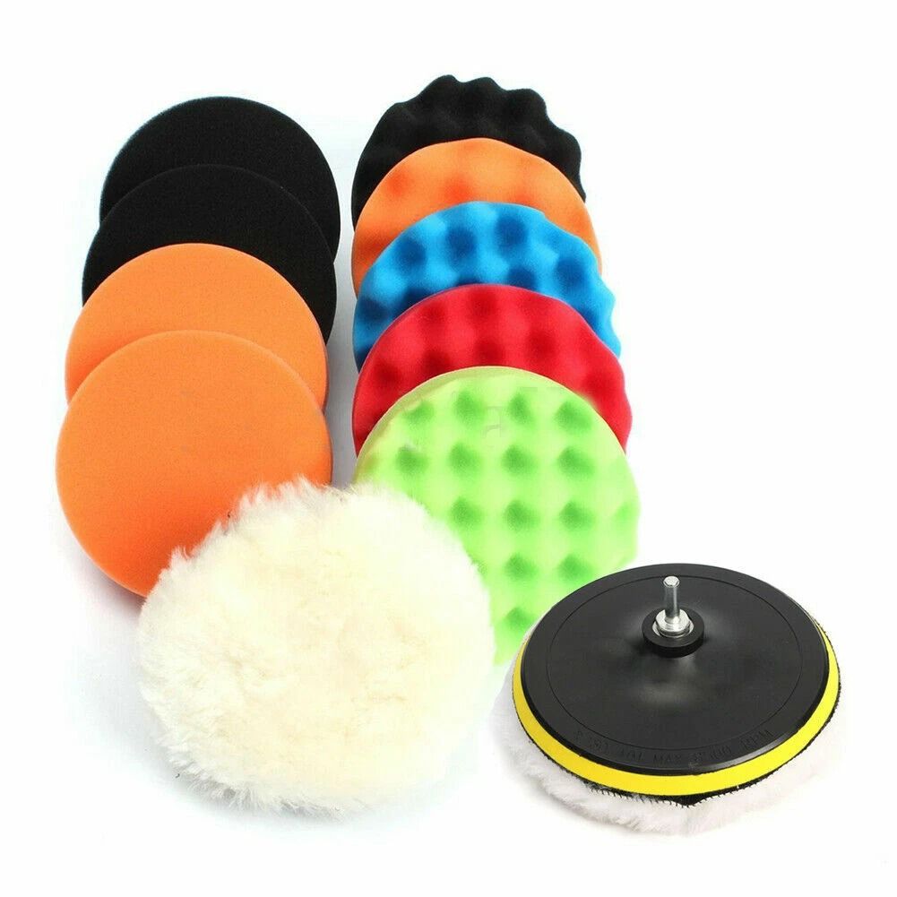 Premium Car Detailing Brush Set Wheel Cleaner Tire Rim Scrub Brush Polishing Pad For Ultimate Car W 1