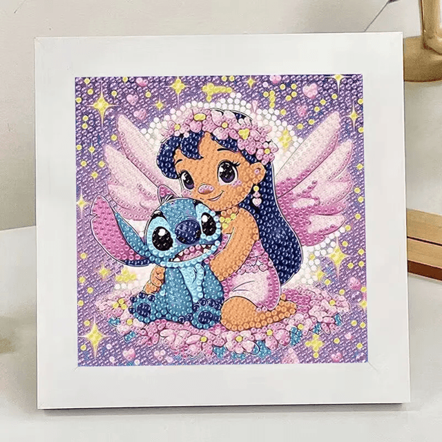Kids 5D Diamond Painting Kit  DIY Animal Art Set With Big Gem Crystals 1
