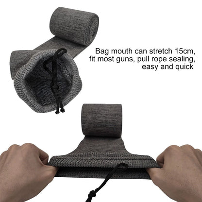 Gun Storage Sleeves 6 Pcs SiliconeTreated Cover Socks For LongTerm Protection 5