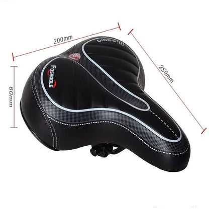 Wide Comfort Bike Seat Extra Cushioned Gel Saddle For EBike  Bicycle  Big Bum Support 7