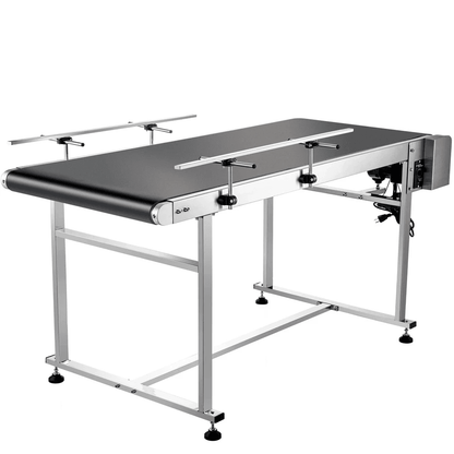 Motorized Conveyor W Guardrails PVC Belt Conveyor For Warehouses Assembly Lines Packaging And Facto 7