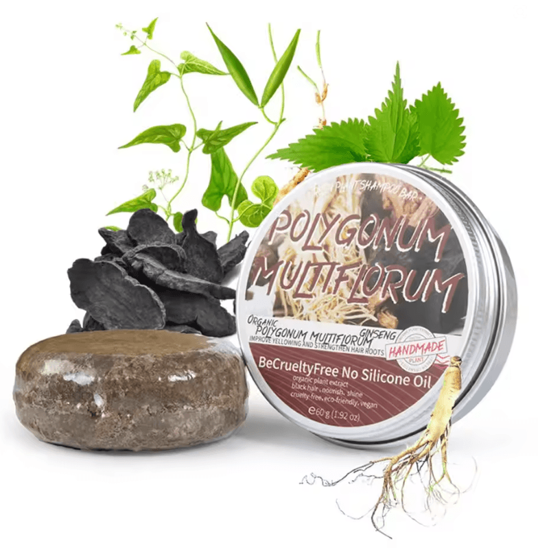 Ginger  Polygonum Hair Shampoo Bar  Herbal ColdProcessed Soap For Hair Growth And Scalp Care 7