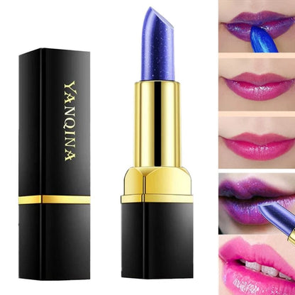 Magical Discoloration BlueRose Temperature Changing Lipstick  ColorShifting Moisturizing  Long Last 9