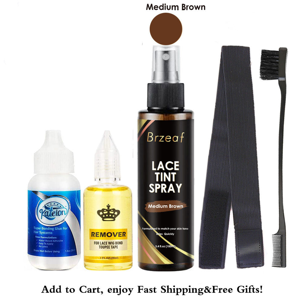 Waterproof Lace Wig Glue Strong Liquid Adhesive Hair Glue For Lace Front Wigs Lace Tint Spray  Elas 8