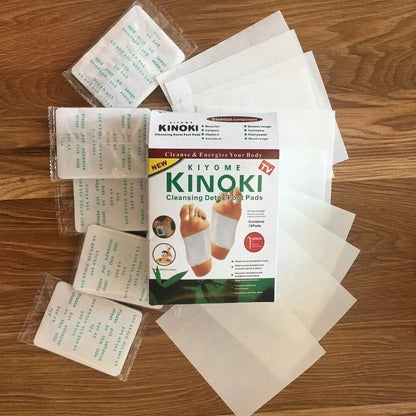 10 Cleansing Detox Foot Pads  Herbal Organic Patches For Pain Relief  Toxin Removal 5