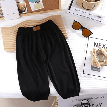 Kids Summer MosquitoProof Pants  Lightweight Breathable Cotton Trousers For Boys And Girls 2