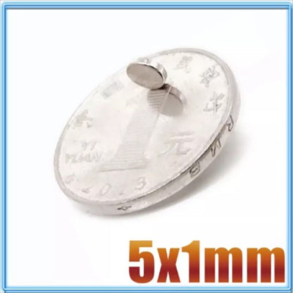 100pcs Neodymium Magnets Round Disc N35 Super Strong Rare Earth Magnets Perfect For DIY Crafts  Sci 2