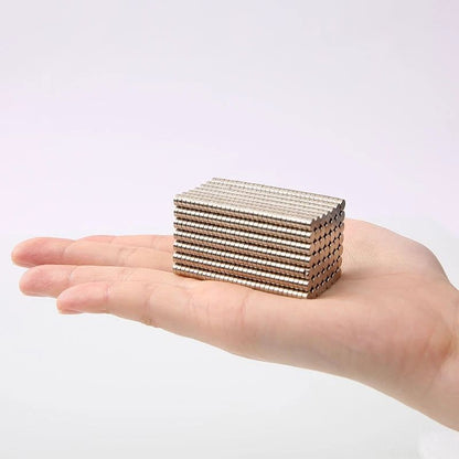 100pcs Neodymium Magnets Round Disc N35 Super Strong Rare Earth Magnets Perfect For DIY Crafts  Sci 4